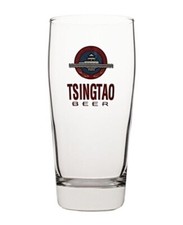 Tsingtao Beer Glas Bier Bierglas Pils Becher Willibecher Gläser