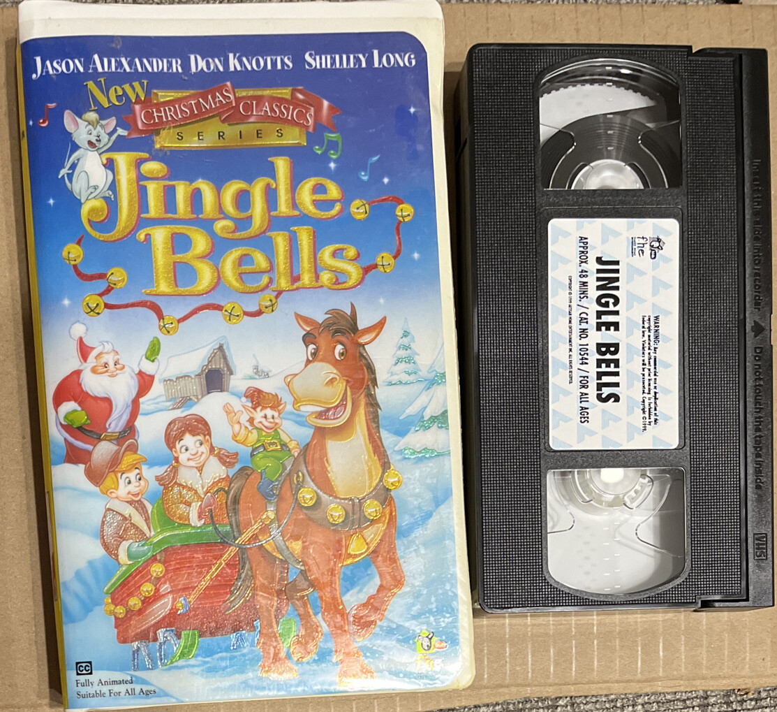Jingle Bells New Christmas Classics Animated VHS Clamshell 1999