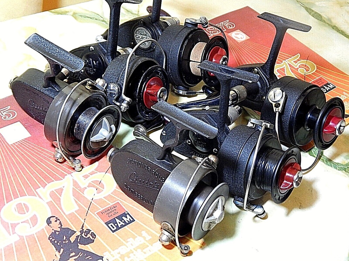 貴重70年代リール　DAM SL3 History of 1950-70s' vintage DAM Quick 300-size spinning reel