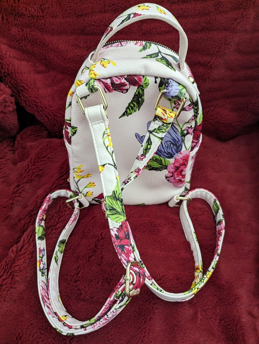 Betsey Johnson Floral Puppy Dog Mini Backpack NWT Cute Small Bag s-l400.jpg main image 4