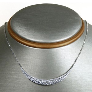 1-24-TCW-Round-Cut-Diamonds-Hammock-Shaped-Necklace-In-Solid-14k-White-Gold