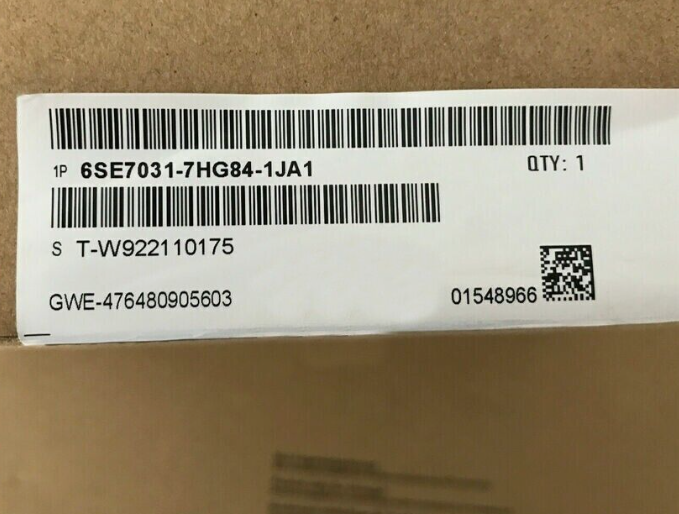 6SE7031-7HG84-1JA1 NEW SIEMENS SIMOVERT Power Supply Module