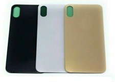 Rear Back Glass Door Replacement For iPhone 8 X XS MAX 11 12 12 MINI Big Hole