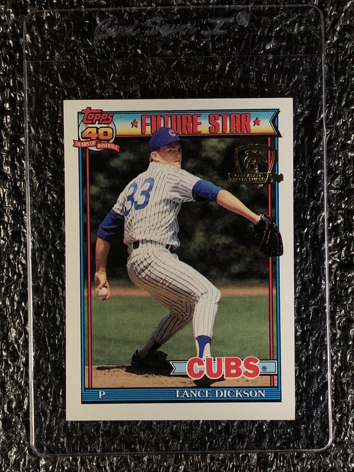 1991 Topps Desert Shield #114 Lance Dickson NM