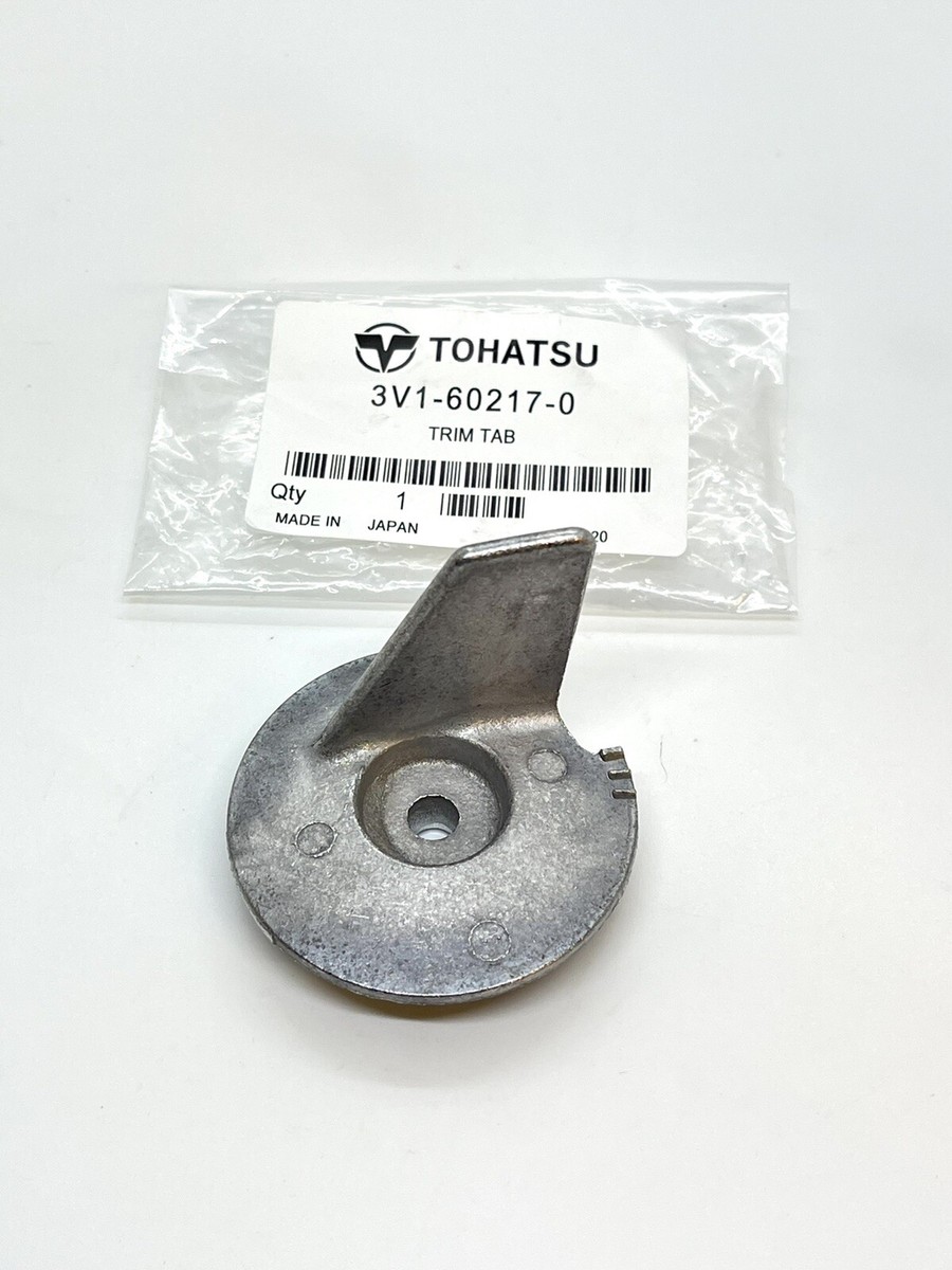 Tohatsu 6/8/9.8/9.9/15/18/20hp Outboard Trim Tab Anode 3V1-60217-0