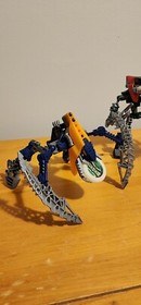 Lego Bionicle Set Of 6 Toys USED