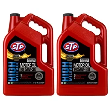 STP SAE 5W-30 High Mileage Conventional Engine Oil - 10 Quart