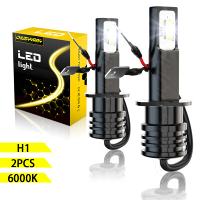 H1 LED HEADLIGHT KIT 4000LM HI LOW BEAM BULB 6500K LAMP WHITE HIGH POWER