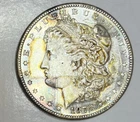 1878 S Morgan Silver Dollar $1 Absolutely Beautiful W/ Colorful Toning !!! #4