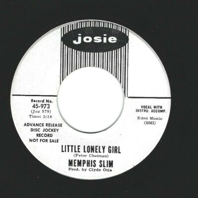 NORTHERN SOUL  45  Memphis Slim   Josie  973  *promo*
