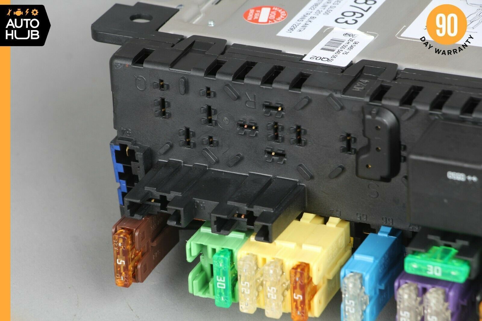 03-12 Mercedes R230 SL500 SL550 SL55 AMG Rear SAM Fuse Box Relay Module OEM