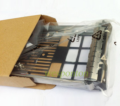 SAS For 3.5 In Drive Computer Drive Bay Caddies 3.5" SAS SATA HDD Case Tray Caddy G302D 0F238F F238F 0X968D For Dell Poweredge R520 Computer Servers