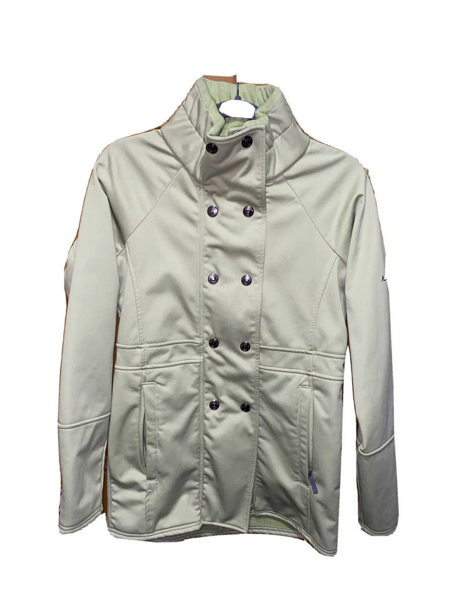 Avalanche Coat Womens S Small Green Ladies Double Breasted Jacket