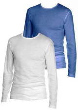 Mens Long Sleeve Thermal Long Johns Underwear Base Layer Winter Top Shirt S-3XL.