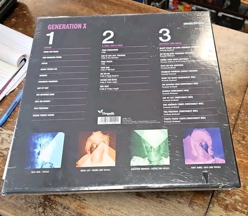Generation X - Generation X Deluxe Edition LP BOX SET RARE OOP 3LP BILLY IDOL - Picture 2 of 4