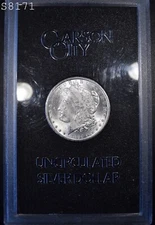 1884-CC *GSA* Morgan Silver Dollar NO Box/COA "CH BU" *Free S/H After 1st Item*