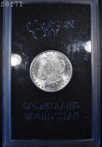 1884-CC *GSA* Morgan Silver Dollar NO Box/COA "CH BU" *Free S/H After 1st Item*