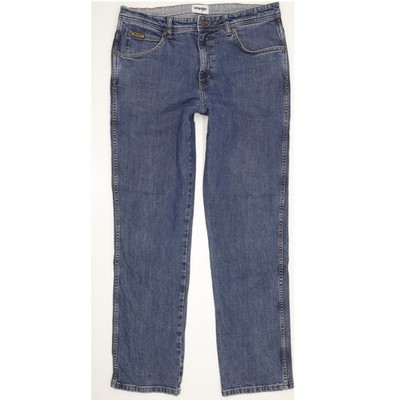 Wrangler Arizona  Herren Blau Straight Regular Stretch Jeans W36 L33 (107223)