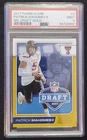 2017 Patrick Mahomes Score Draft Gold RARE SSP PSA 9 Chiefs