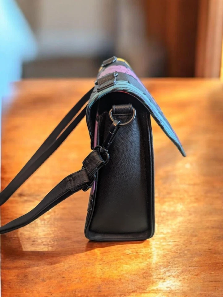 Disney Nightmare Before Christmas Sally Dress Patchwork Crossbody Purse Bag - Image 3 of 4