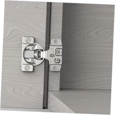  1/2 in Overlay Soft Close Concealed Hinge for Face Frame Door, 1/2" 2 Pieces