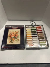 Riolis Cross Stitch Kit Premium Tea Roses 100/049  New Open Box