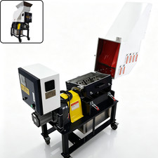 220V Slow Speed Granulator Machine Side Plastic Shredder for Scrap Recycling