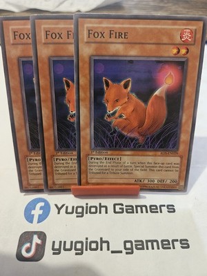 Yu-Gi-Oh Fox Fire X3 RDS 1st Edition Common Light Played 