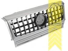Sportgrill Kühlergrill für Mercedes Benz W463 G-Klasse chrom Sportgrill Kühlergrill für Mercedes Benz W463 G-Klasse chrom