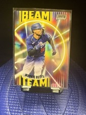 2022 #BT-24 Mookie Betts Topps Stadium Club Chrome Baseball Beam Team Dodgers