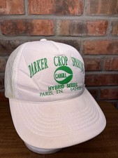 Vintage Parker Crop Spraying Cargill Hybrid Seed Paris Tennessee Snapback Hat Ag