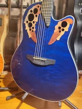 Ovation Celebrity Elite Plus CE44P-8TQ Acoustic Electric Guitar w/Case