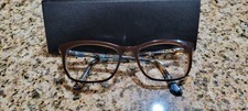 Candie's CA0158 092 Blue/brown Plastic Optical Eyeglasses Frame 52-17-140 EUC