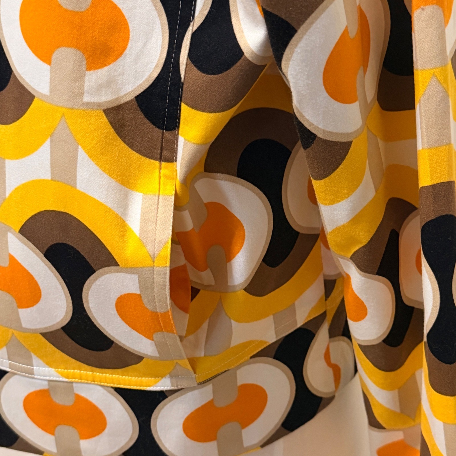 Patrick Christopher Retro Mod Geometric Print Jac… - image 5