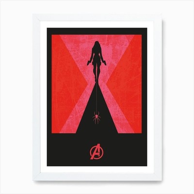 Schwarze Witwe Filmposter Kunstdruck gerahmt Wandbild Poster Leinwanddruck Bild