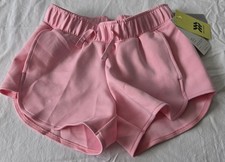 Girls All In Motion Medium Airy Sleek Shorts NWT Pink