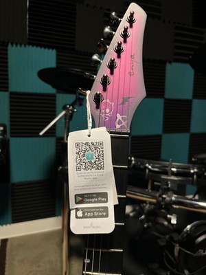 enya INSPIRE ギター Enya Inspire: Carbon Fiber Super Strat Smart Guitar