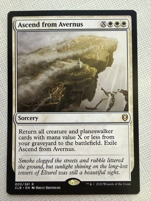 Ascend from Avernus Commander Legends: Battle for Baldur's Gate Regular 1x