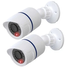 Dummy Fake Camera, Surveillance Security CCTV Dome Camera, Indoor Outdoor Cam...