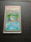 Original PSA Slab 1996 P.M. Japanese Basic Blastoise Holo Card #9 PSA 7