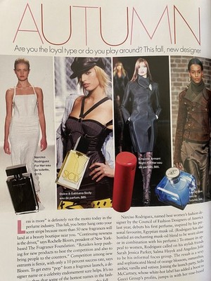 Peak Y2K Style Vintage Elle Canada Magazine, October 2003, Britney