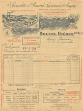 1920 SUPERIOR BUTTER D ISIGNY BRETEL FRERES A VALOGNES