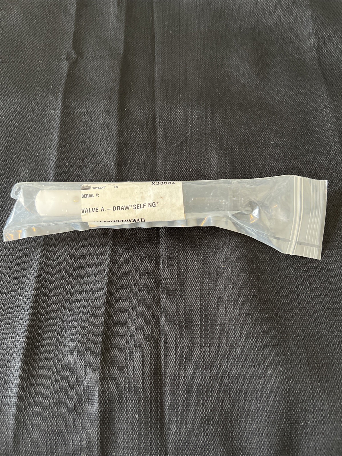 Taylor X33582 Valve A, Draw, Self Cleaning (Genuine OEM)