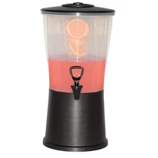 Service Ideas CBDRP3BL 3 Gal Round Beverage Dispenser