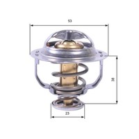 Gates TH42895G1 Thermostat, KüHlmittel FüR Audi Seat Skoda Vw