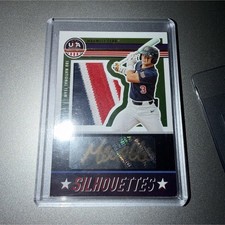 Panini 2023 Stars & Stripes USA Silhouettes Signatures Max Clark Auto RC /10