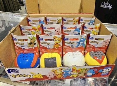 MEGA Construx Bloks Pokemon Poke Ball Assortment 12 w/original Display Box Gener