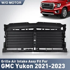 Fits For GMC Yukon 2021 2022 2023 Upper Radiator Active Shutter W/O Motor