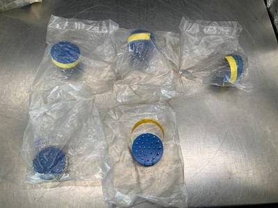 (5) Amphenol 97-32-13P Contact, Conn, Industrial, Insert Plug, 23 Cont, Solder