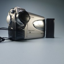 Sharp VL-NZ10 Handheld MiniDV Camcorder Silver Tested